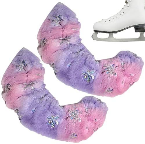 Protezioni per Pattini da Hockey, in Morbida Flanella Traspirante, per Pattini da Ghiaccio, per Ragazzi, Ragazzi, Donne, Uomini, Adulti, Appassionati di
