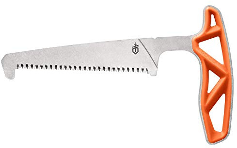 Gerber Scie Exo-Mod Saw, Longueur de Lame : 10,8 cm, Matériau : 7Cr17MoV, Orange, 30-001810