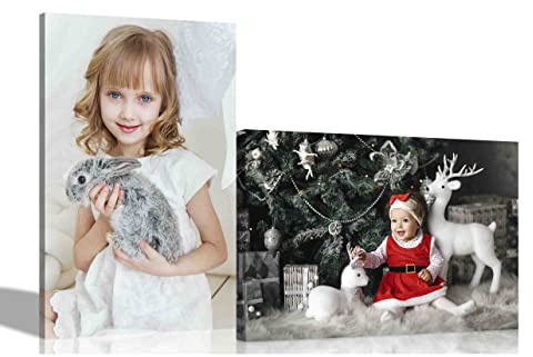 Artley Prints Landscape Personalised Canvas Prints Custom Photos on Canvas Wall Art Pets, Baby, Wedding Pictures 30 x 20cm (12 x 8 inches) A4