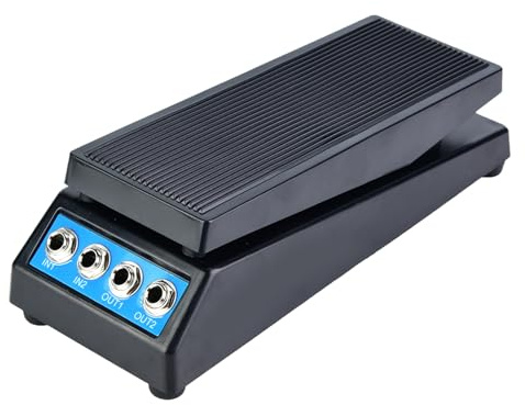 Gitarrpedal stereo volymepedal DJ gitarreffektpedaler gitarrtillbehör för gitarr och bassister, elgitarrtillbehör