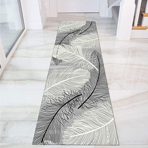 Moderni corridori tappeti lunghi per corridoio antiscivolo, corridoio Scale stretta tappeto corridore 60 cm 70cm 80cm 100 cm larghezza, tappeti da interno a terra, tappetino da pavimento lavabile