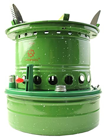 Kerosene Stove Diesel Stove Portable Outdoor Camping Burner Oil Heaters With Firepower Adjustment Lever, Outdoor Cooking Supplies For Garages, Terraces, Emergency Power Supplies, 3l, 24.5cm*25.5cm