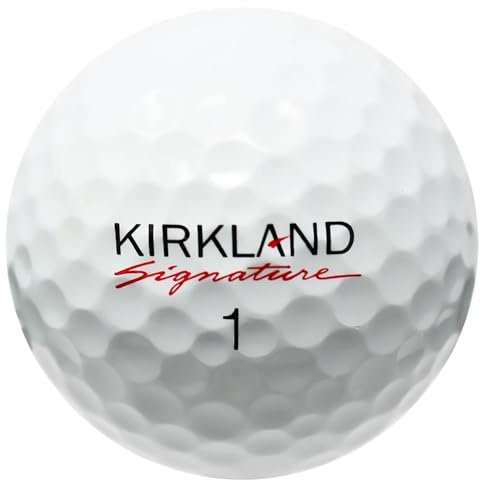 LostGolfBalls - 24 Kirkland Signature Golf Balls in Mint Condition, Recycled Used Golf Balls, AAAAA Quality Quality, White