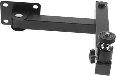 Angoily 1ensemble Support Mural pour Caméra Et Projecteur Étagère De Rangement WiFi Support Pratique pour Salon Et Médias Équipement Durable Et Stable pour Appareils Électroniques