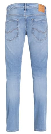 JACK & JONES Plus Size Jjiglenn Jjoriginal SQ 330 Noos Pls Jeans Slim Fit | Slim Fit, Washed, Casual, Temperatura massima 30°C ciclo normale