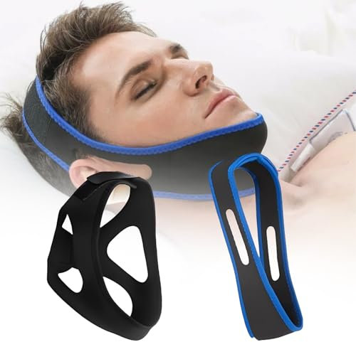 2 StüCk Anti Schnarch Kinnriemen, Snoring Stopper, Mouth Tape For Sleeping, SchnarchgeräT Zur Schnarchreduzierung, Anti Schnarch GeräT MäNner Und Frauen Den Schlaf Zu Verbessern