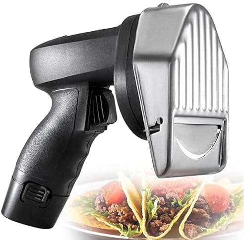 Weyot Coltello Kebab Senza Fili, Ricaricabile Kebab Slicer, Coltello da Barbecue, affettatrice per Doner Kebab, Coltello Regolabile Spessore