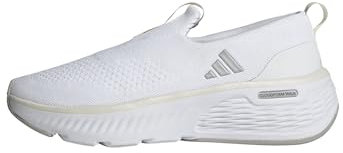 adidas Damen Cloudfoam GO Lounger Shoes Schuhe, FTWR White/Silver met./Chalk White