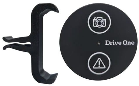 Kstar Lüftungsgitter Halterung kompatibel für den Needit Drive One Blitzerwarner. Halter aus UV- und hitzebeständigem Material - verstärkte Halterung für sicheren Halt. Made in Germany.