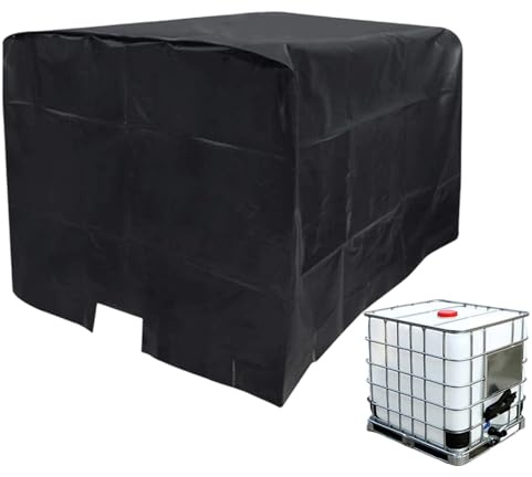 Celuicion Coperchio del fusto | Copertura di protezione per serbatoio 'acqua esterno | Protezione termica con isolamento pieghevole e design portatile per giardino di pioggia, piscina, cortile