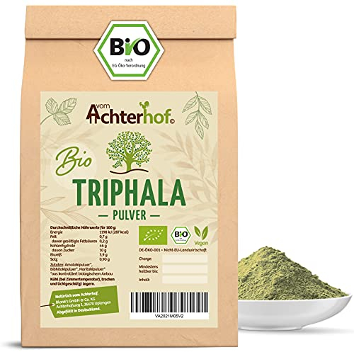 Triphala Pulver Bio (100g) Ayurveda vom Achterhof