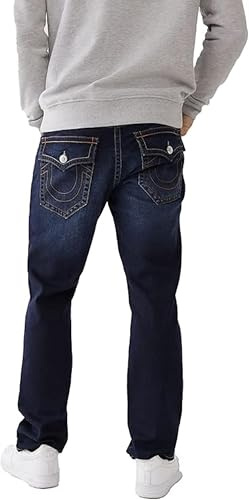 True Religion unisex - vuxen Jeans Ricky Straight Leg