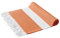Turquoise Home Hamamtuch XXL für Strand, Reise, Bad - Schnelltrocknend, leicht, weich & saugfähig, 100% recycelte Baumwolle - 100x200 cm - Orange