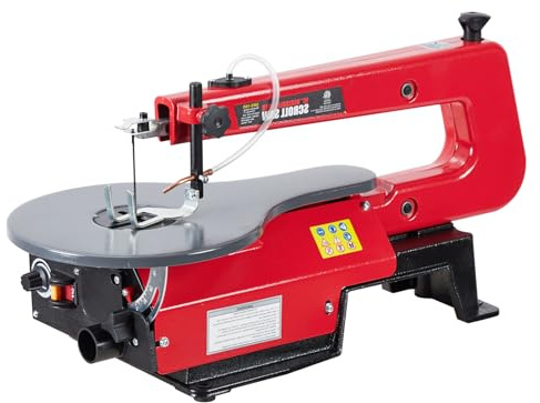 16-Inch Variable Speed Scroll Saw with Extra-Large Adjustable Tilting Work Table - Perfect for Woodworking