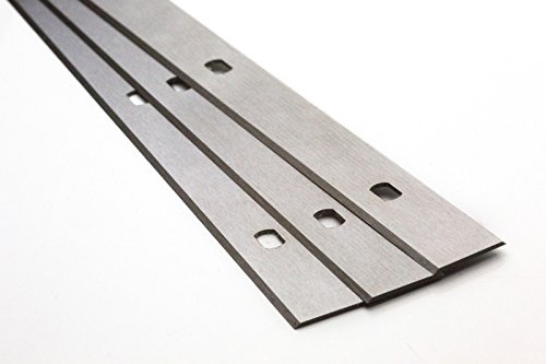 12 st. hobelkniv vändkniv systemhålkniv hög kvalitet – hög kvalitet – Made in Germany – Hobelmachine (320 x 18,6 x 1 mm (3 hål 100 mm hålavstånd))