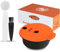 Wiederverwendbare Kaffeekapseln, kompatibel mit Bosch Tassimo-Maschinen, nachfüllbare Kaffeefilter, Kaffeepads, K-Cups, Kaffeezubehör, komplettes Set (180 ml x 1)