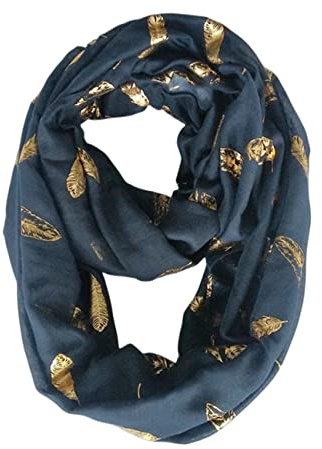 FAIRYGATE Snood Scarf Women Shawl for Ladies Scarves Lightweight Clearance Warm Fashionable Loop Scarfs 03017