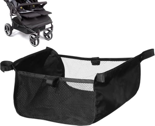 TOYANDONA Stroller Bottom Basket Stroller Storage Bag Stroller Organizer Bag Stroller Bottom Storage Bag Basket Stroller for Stroller Basket for Stroller Products for Babies