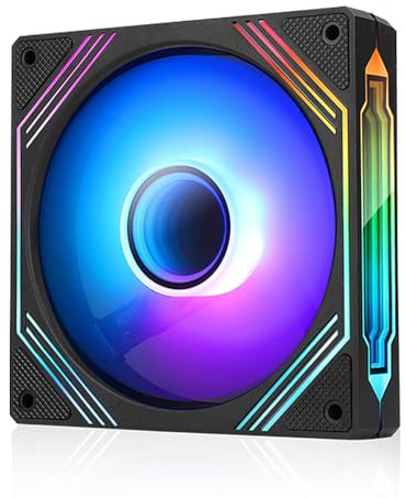 Jungle Leopard Prism14PRO 140 mm A-RGB PWM PC Fan (Black, Reverse Flow)