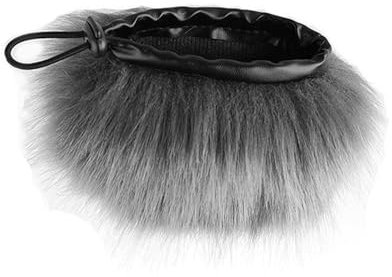 Tiardey Pelziger Windschutzscheiben-Muff für Zoom H1n/H1. Handlicher, tragbarer Digitalrecorder-Mikrofon-Windschutz. Effektive Rauschunterdrückung für Aufnahmen im Freien.