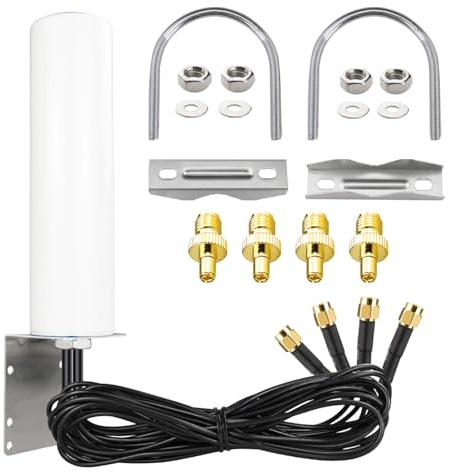 Boobrie 4x4 MIMO 5G 4G LTE Antenna 600-6000MHz Omnidirectional Antenna
