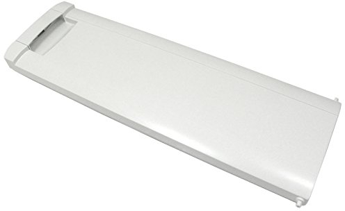 SPARES2GO White Door Compartment & Handle for Smeg Fridge Freezer
