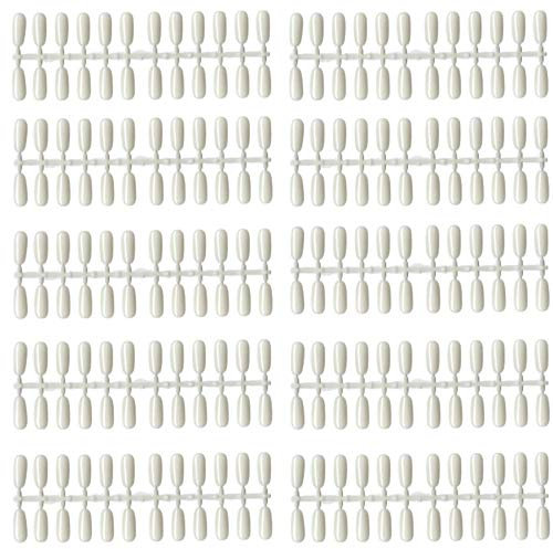 240 Faux Ongles Nuanciers Semi Permanent - Présentoir Vernis en Gel avec Nail Art, Présentation sur Bouteille ou Support pour Ongle (120) (240)