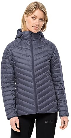 Jack Wolfskin Hands Down Hoody W Duntäcke, Dolphin, XL Dam, Delfin, XL