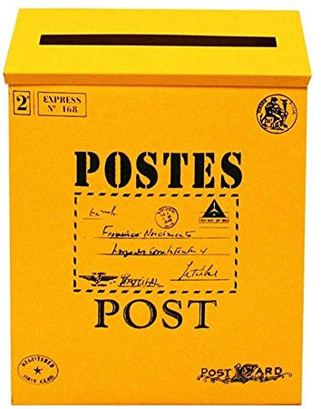 NSTVVEE Cassette postali da Parete con Serratura per la Consegna della Posta all'aperto e Suggerimenti - Elegante Decorazione per la casa e Accento da Giardino - Combinazione di giornali e