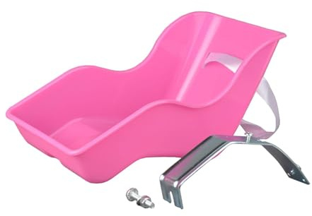MotiveTech Kids Bike Doll Seat, Rear Seat, Lightweight Doll Chair Holder