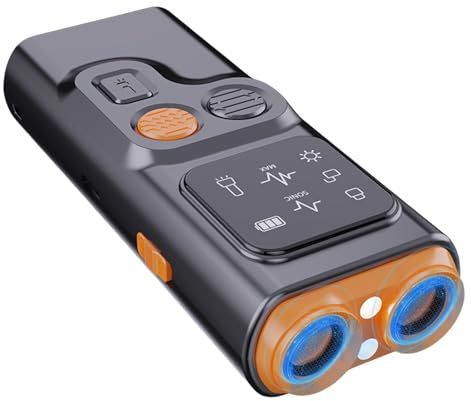 Sluta skällande hunder, sluta skällande hunder HD-skärm, LED-ficklampa, 3 | Anti Bark- 2 ljuslägen, alternativ till chockbarkhalsband, för alla inomhus hundar utomhus