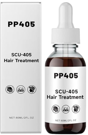 Tratamiento Capilar PP405 de 60 ml para Cabello Seco y Dañado, Manejable, Restaura el Brillo, Fortalece y Protege. Apto para Todo Tipo de Cabello, Rápida Absorción y No Graso (1PC)