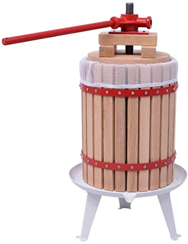 Festnight Obst- und Weinpresse Saftpresse Beerenpresse Obstmühle Traubenmühle Beerenmühle Maischepresse Weinpresse Apfelpresse 18 L