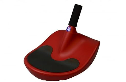 No-Name AlpenGaudi Zipfel Kunststoffunststoffrodel AlpenZipfel,rot, 57cm Bob Rodel Zipfelbob bis 100Kg belastbar