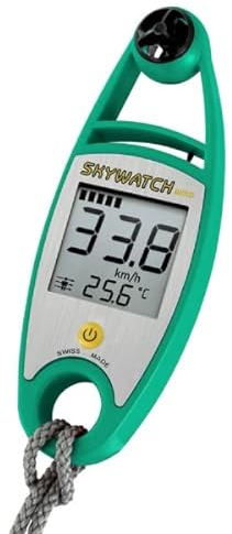 Skywatch Vento Temperatura Dell'aria Portatile Anemometro Meter