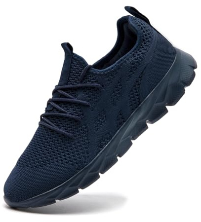 ZDFQLGV löparskor för män sneakers sportskor sneakers promenadskor andas gummisulor spiralgolv fitness jogging sko