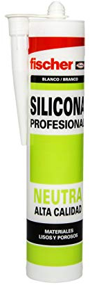 Fischer 036557 – Silicone Neutre professionnel Blanc Haute Qualité
