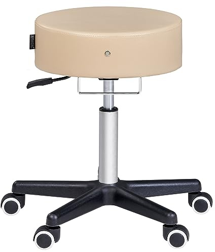 Master Massage Costco rullpall snurrpall arbetspall praktiskocker kosmetisk pall pall beige
