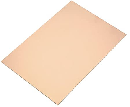 YOKIVE 2pz PCB Scheda Rame Rivestita, FR4 Singola Faccia Schede Circuito Vuote, Ottimo per Elettronica Hobby, Incisione, Circuito Progetti (200mmx150mmx1.2mm)
