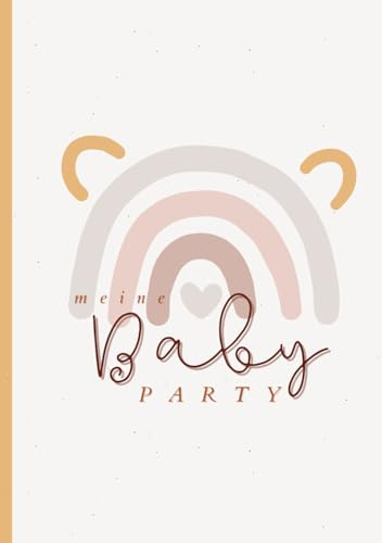 Babyparty Gästebuch: Erinnerungsbuch für Babyshower zum Ausfüllen mit Rätselfragen, Wünschen und Platz für Fotos / Eintragung für max. 30 Gäste