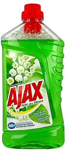 AJAX Detergente multiuso Primavera Flower, confezione da 8 (8 x 1 litri)