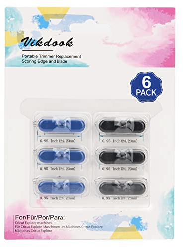 Cuchilla de repuesto para cortador de papel para recortador de cricut portátil de 12 pulgadas 13 pulgadas Cortador de soporte de rodillo Reemplace la cuchilla de piñón para