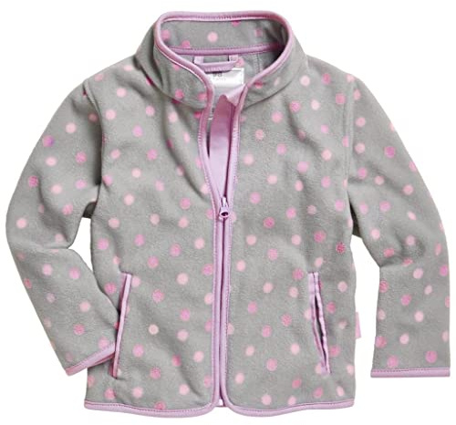 Playshoes Chaqueta de Lana Camiseta para Exteriores, Puntos Grises, 74 Unisex niños