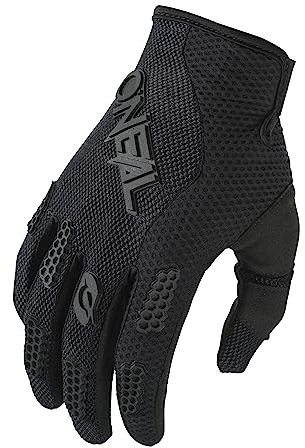 O'NEAL | Fahrrad- & Motocross-Handschuhe | MX MTB FR Downhill | Passform, Luftdurchlässiges Material | Element Youth Glove RACEWEAR V.24 | Unisex Kinder | Schwarz | Größe XS