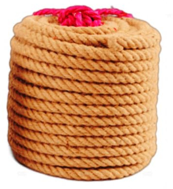 Cuerda, Cuerda Gruesa Cuerda De Yute Cuerda De Cáñamo 24 Mm X 10 M Cuerda De Sisal Natural Y Cordel De Yute Grueso for Jardinería Acampar Decoración Agrupación (Tamaño: 20 Mm 10 M) (Size : 24MM 10M) (
