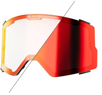 KAPVOE Fotografiska och färgglada skidglasögon anti-bling UV400 OTG design för män kvinnor och ungdomar för skidåkning och snowboard K722