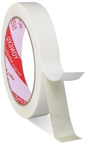Astrevo Double Sided Fabric Tape for Clothes: 15mm×10m Multifunctional Double Sided Carpet Tape & Mounting Tape for Furniture Fixation DIY Crafts