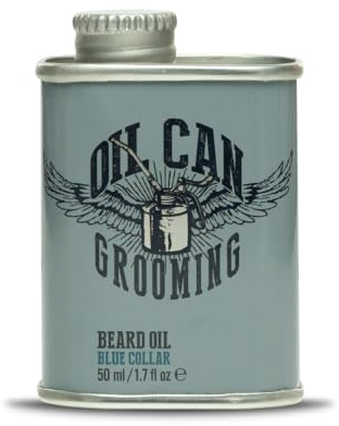 Oil Can Grooming - Huile à barbe Blue Collar 50 ml
