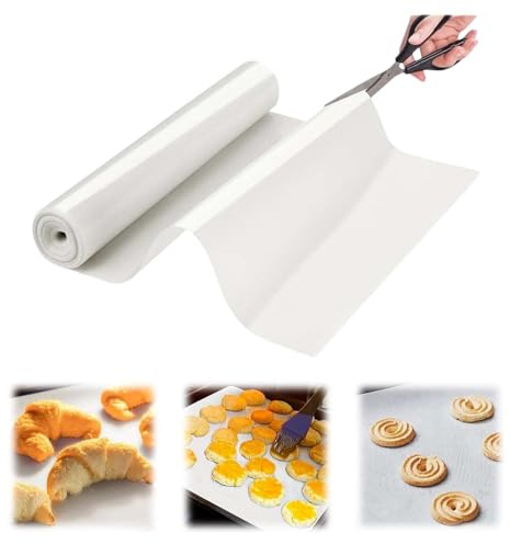 224cm*30cm Tappetino SiliconeTovagliette In Silicone,Tappetino Da Forno inSilicone,tappetino Da Pasticceria in Silicone Bianco,Tappetino Da Forno InSilicone,Adatto Per Pane, Biscotti, Pizza
