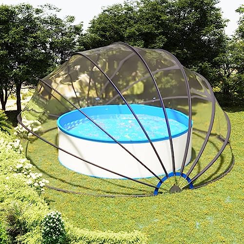 Maison et jardin, piscine et spa, accessoires de piscine et spa, couvertures de piscine et tapis de sol, dôme de piscine 559 x 275 cm